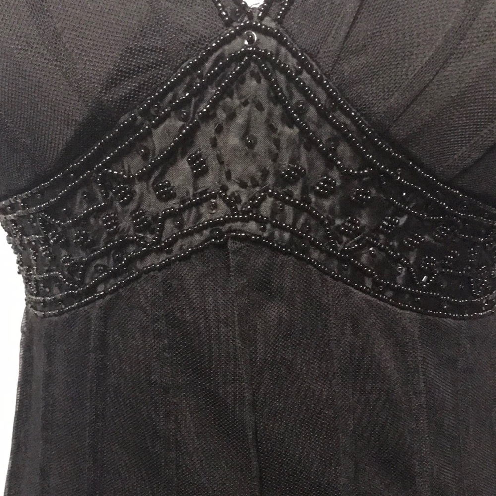 WHBM Little Black Dress Beading EUC - Picture 2 of 8